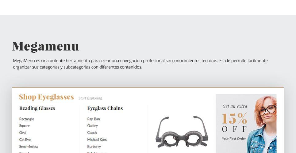 Eyewear Store Magento Website Design - GoWebBaby.Com