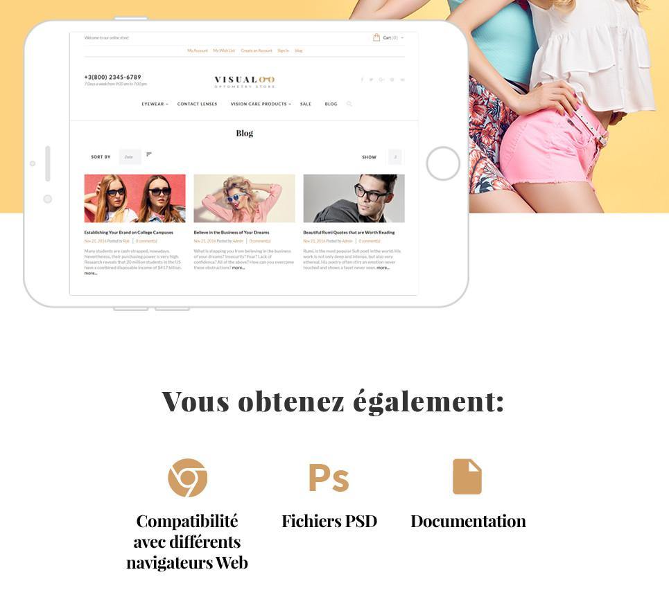 Eyewear Store Magento Website Design - GoWebBaby.Com
