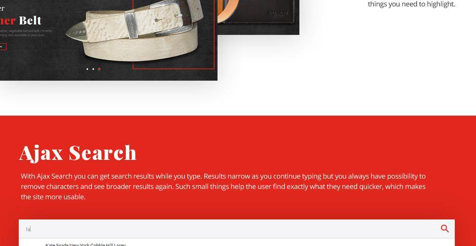 Belts and Wallets Magento Website Design - GoWebBaby.Com