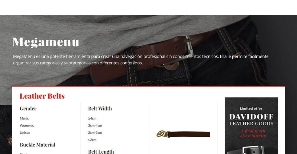 Belts and Wallets Magento Website Design - GoWebBaby.Com