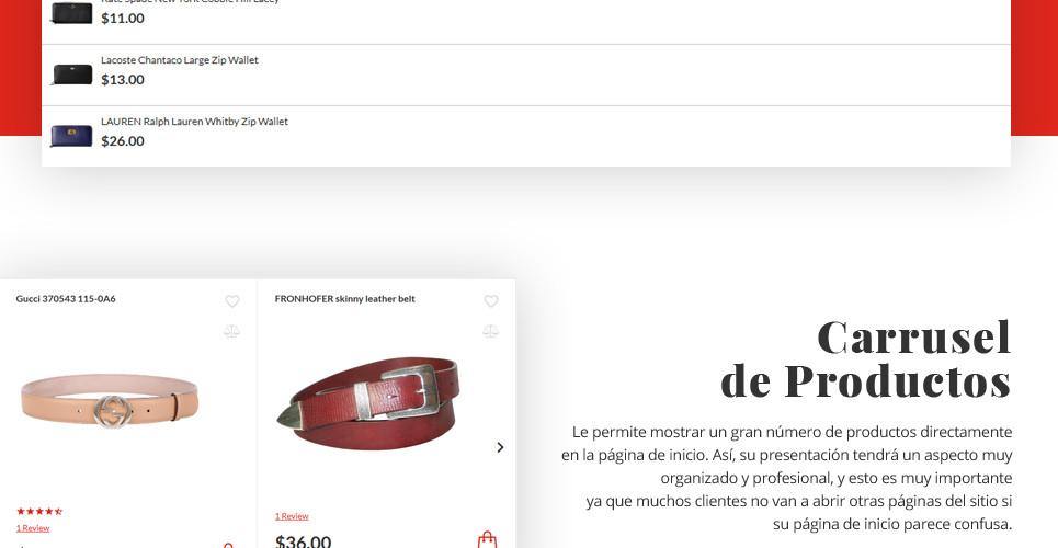 Belts and Wallets Magento Website Design - GoWebBaby.Com