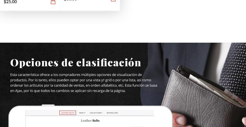 Belts and Wallets Magento Website Design - GoWebBaby.Com