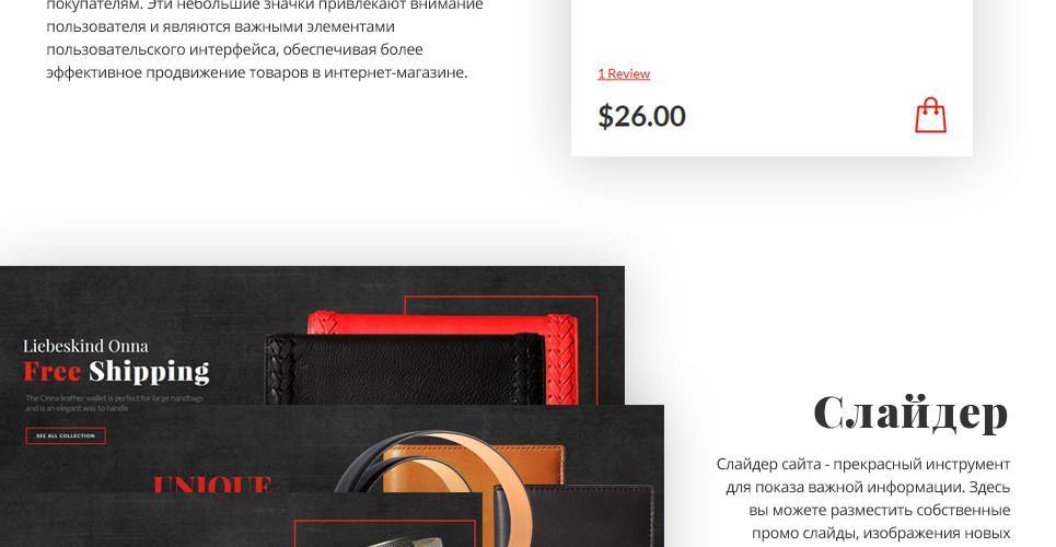 Belts and Wallets Magento Website Design - GoWebBaby.Com