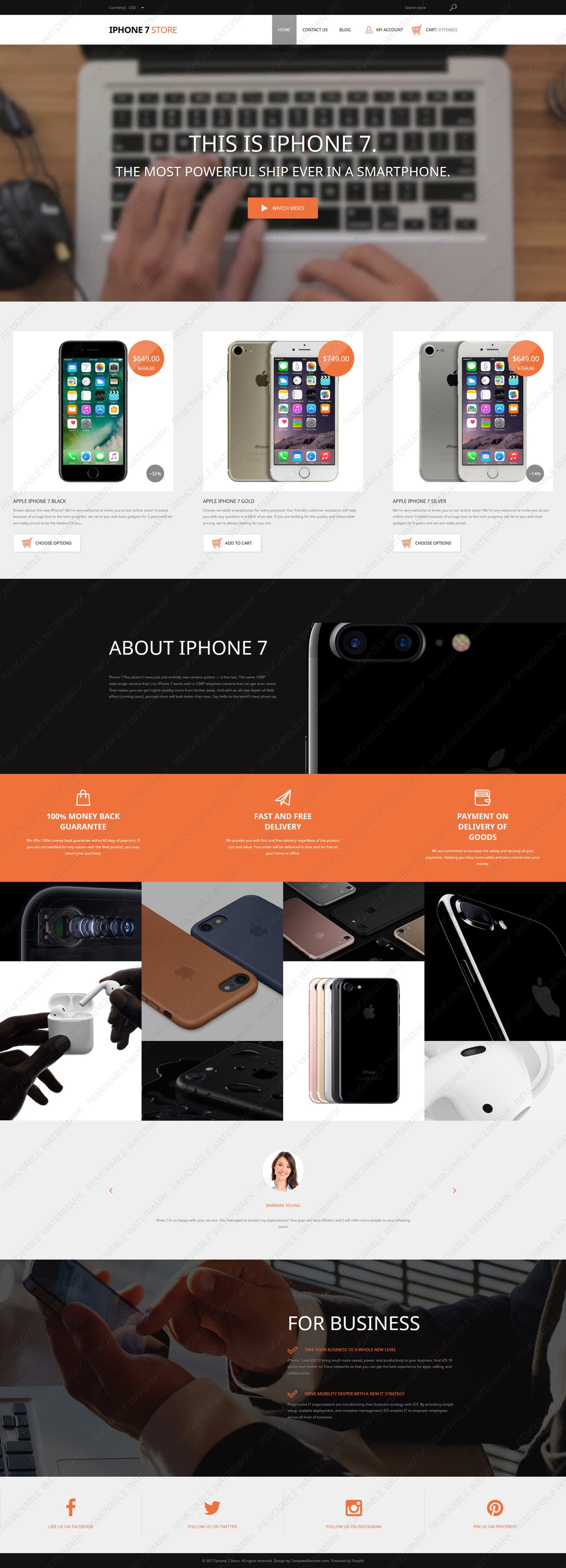 Shopify Themes - GoWebBaby.Com