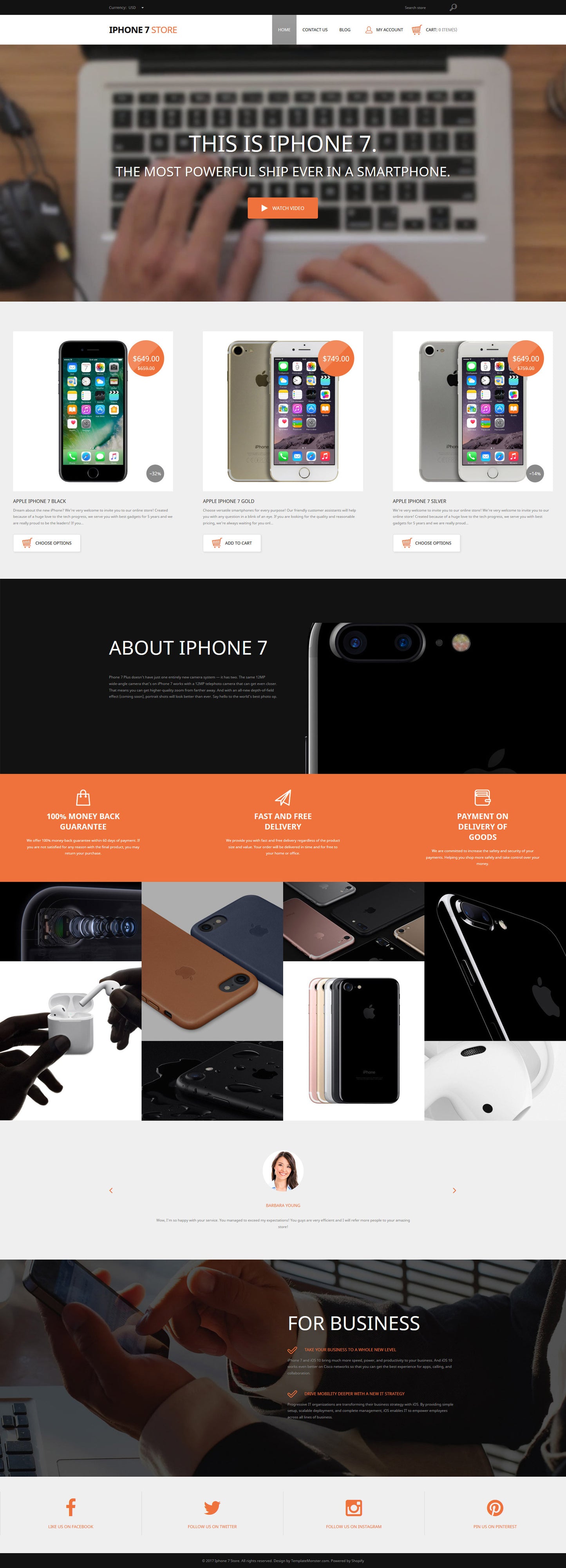 Shopify Themes - GoWebBaby.Com