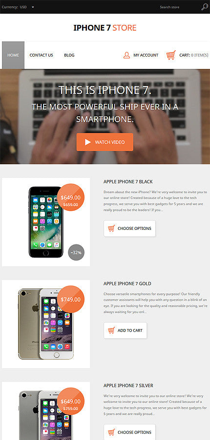 Shopify Themes - GoWebBaby.Com