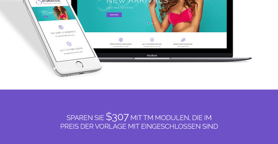 Swimwear Magento Website Design - GoWebBaby.Com