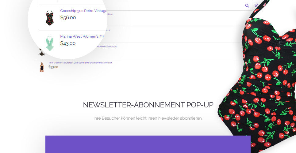 Swimwear Magento Website Design - GoWebBaby.Com