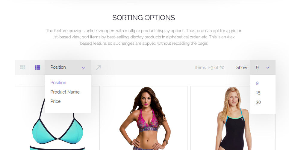 Swimwear Magento Website Design - GoWebBaby.Com