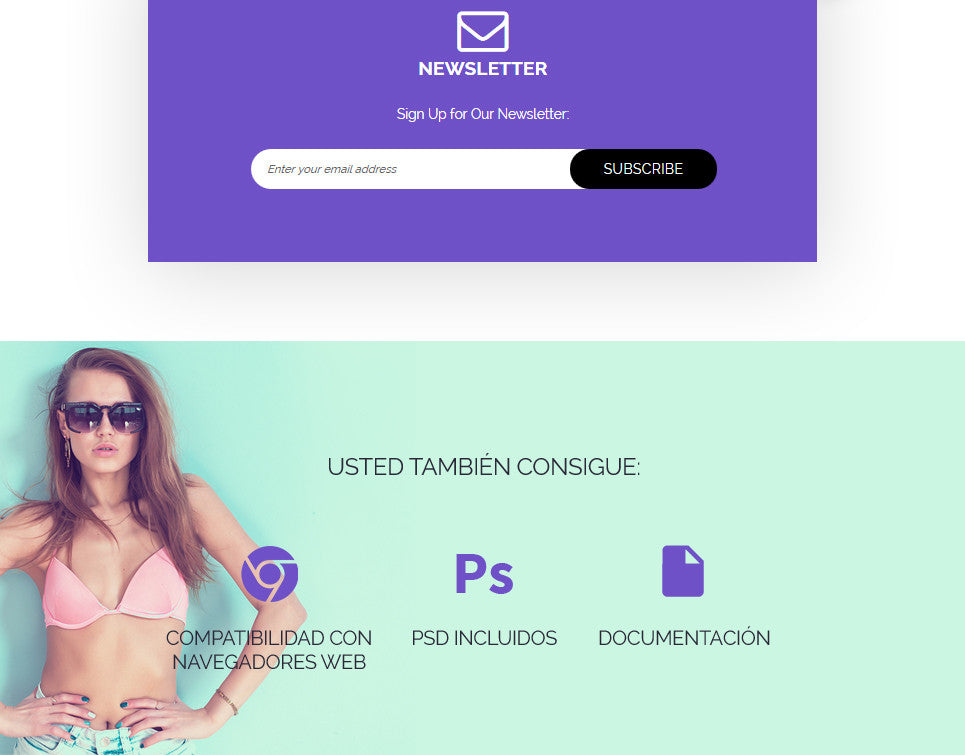 Swimwear Magento Website Design - GoWebBaby.Com