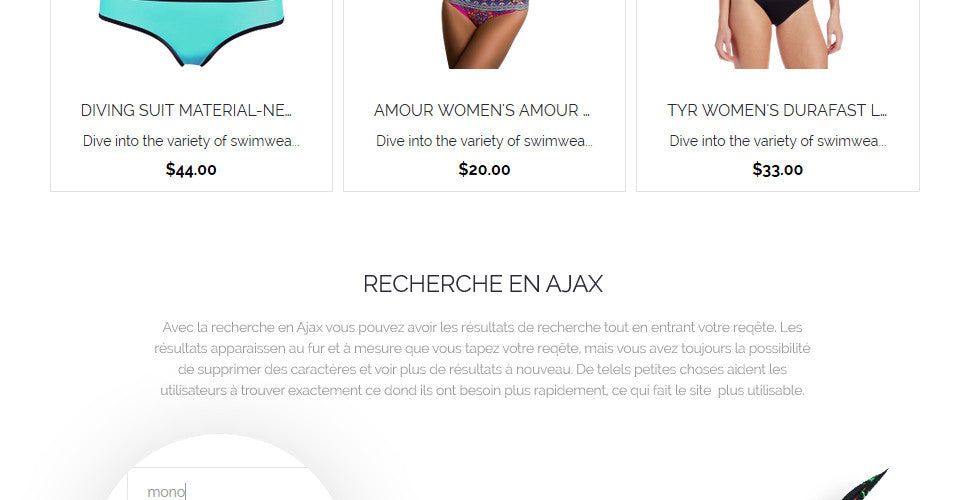 Swimwear Magento Website Design - GoWebBaby.Com
