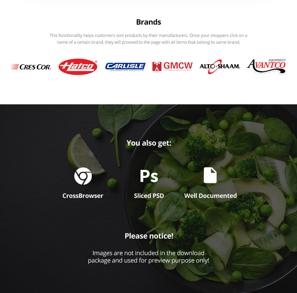 kitchen supplies Magento Website Design - GoWebBaby.Com