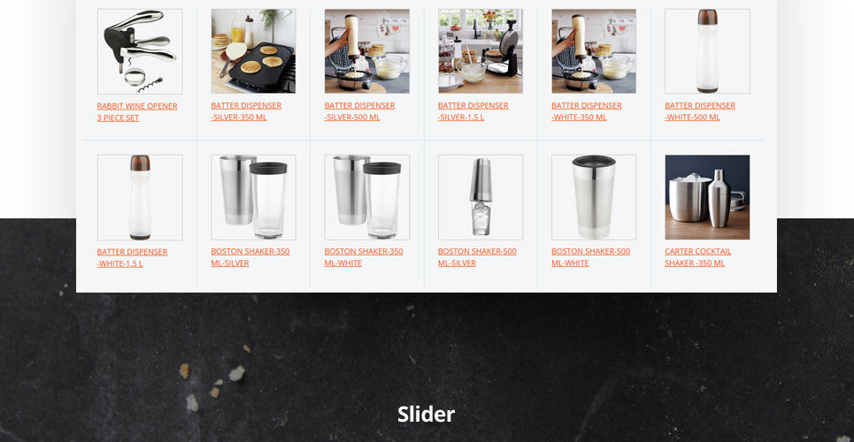 kitchen supplies Magento Website Design - GoWebBaby.Com