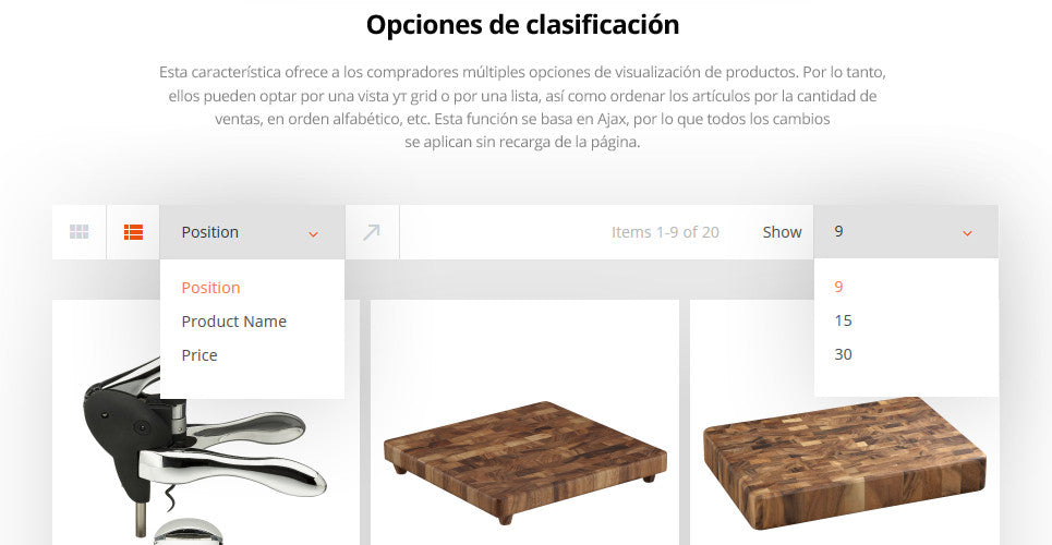 kitchen supplies Magento Website Design - GoWebBaby.Com