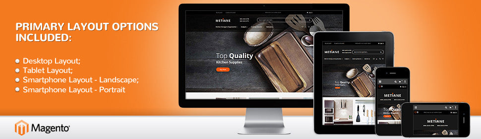 kitchen supplies Magento Website Design - GoWebBaby.Com