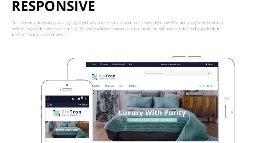 Home Accessories Magento Website Design - GoWebBaby.Com