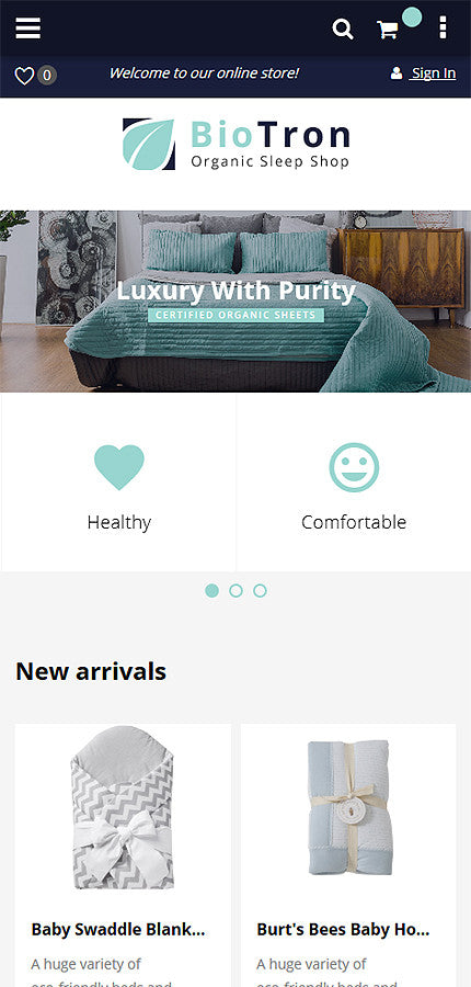 Home Accessories Magento Website Design - GoWebBaby.Com