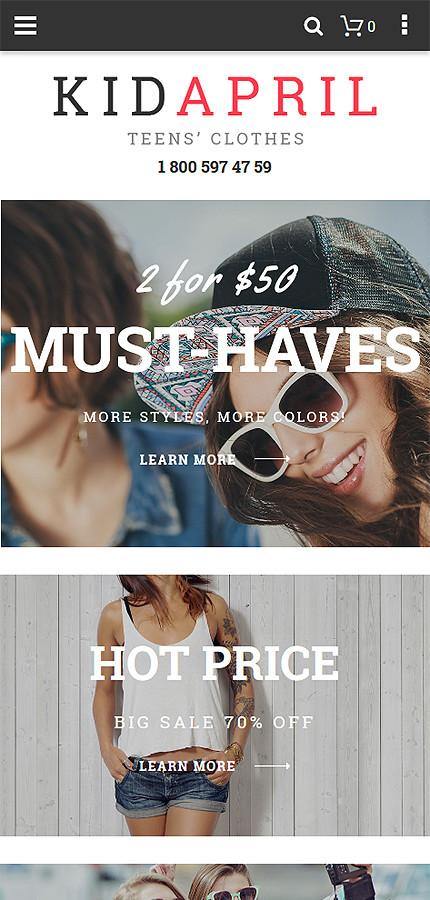 Clothes and trendy Fashion Items Magento Website Design - GoWebBaby.Com
