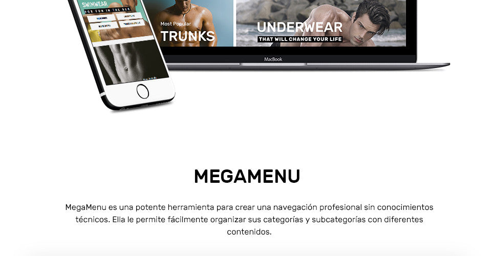 Mens Swimming Clothing - Magento Website Design - GoWebBaby.Com