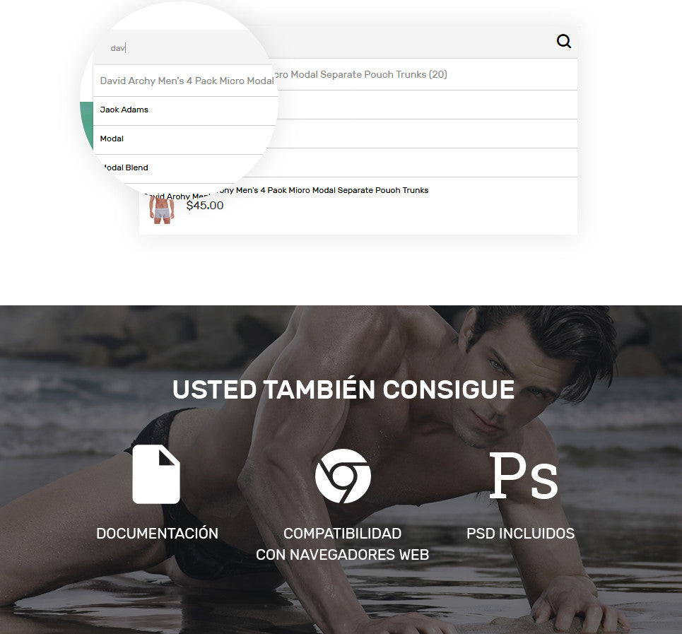 Mens Swimming Clothing - Magento Website Design - GoWebBaby.Com