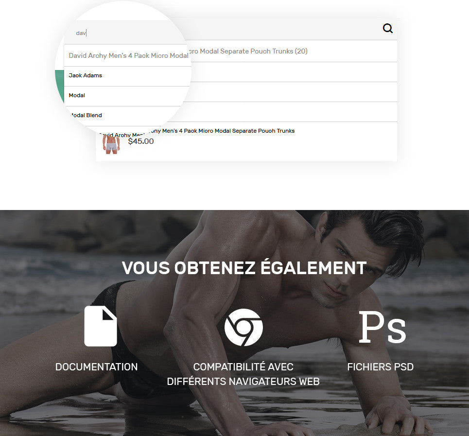 Mens Swimming Clothing - Magento Website Design - GoWebBaby.Com