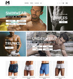 Mens Swimming Clothing - Magento Website Design - GoWebBaby.Com