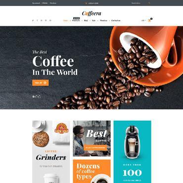 Coffee Shop - Shopify Theme - GoWebBaby.Com