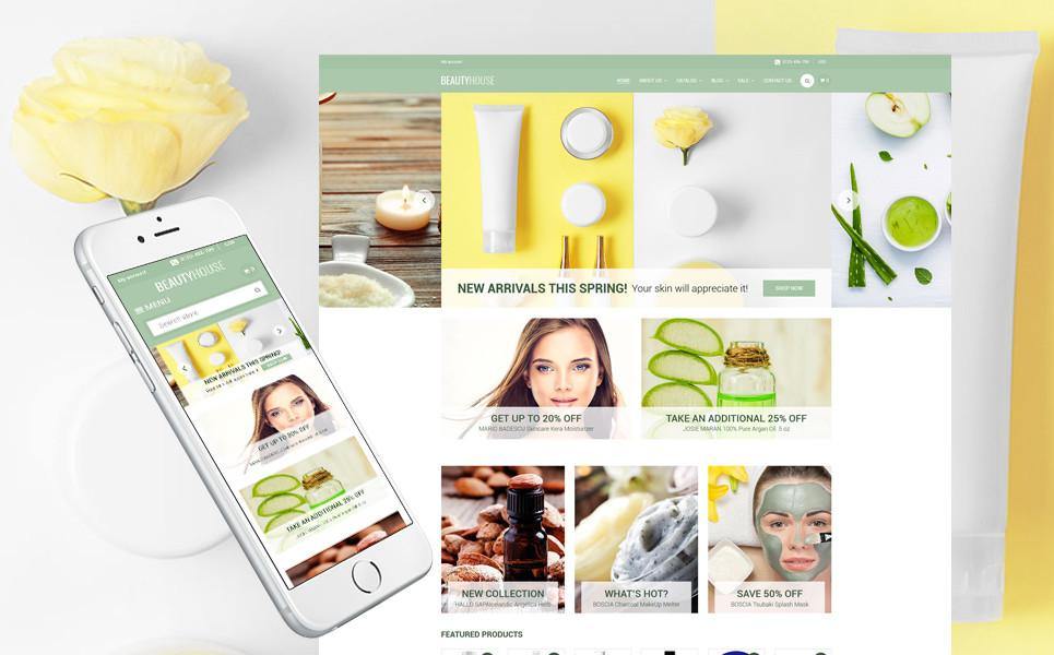 Beauty Products - Shopify Themes - GoWebBaby.Com