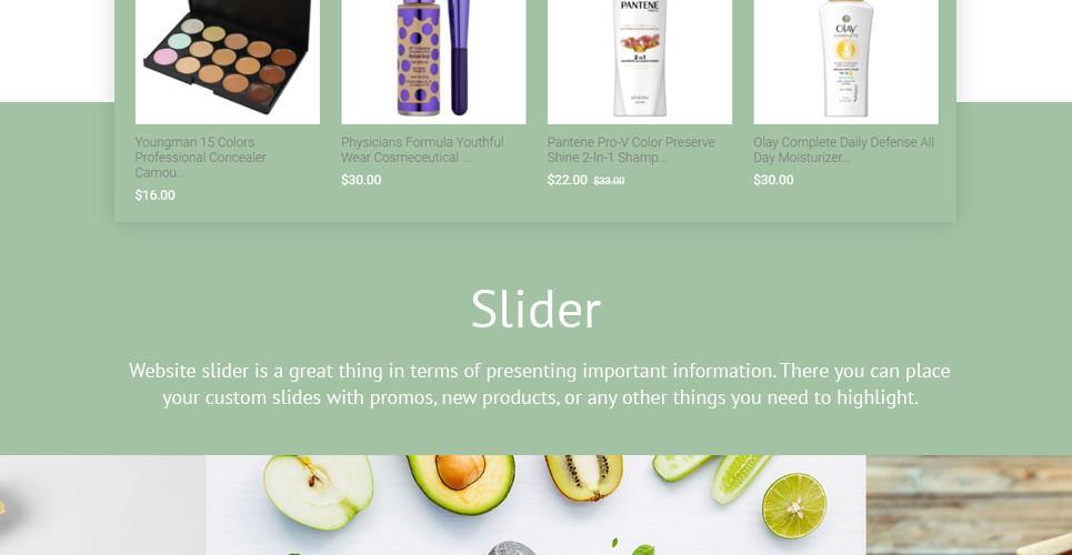 Beauty Products - Shopify Themes - GoWebBaby.Com