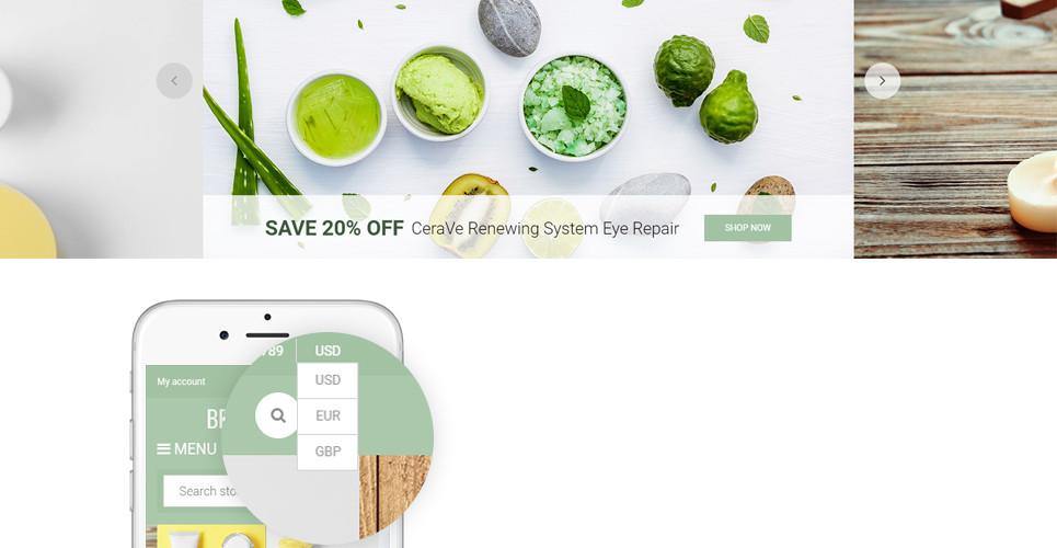 Beauty Products - Shopify Themes - GoWebBaby.Com