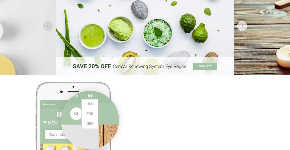 Beauty Products - Shopify Themes - GoWebBaby.Com