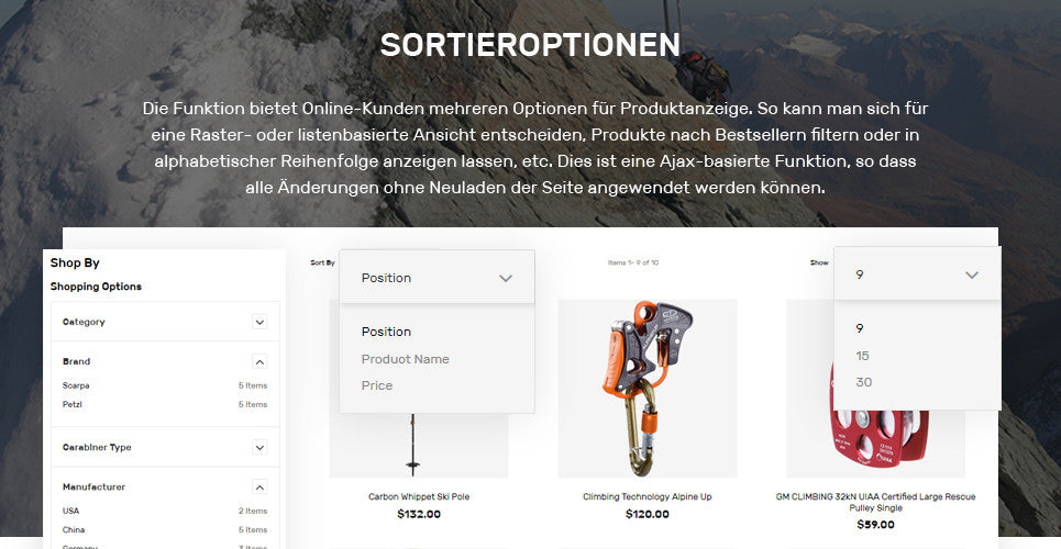 Travel Supplies Store Magento 2 Website Design - GoWebBaby.Com
