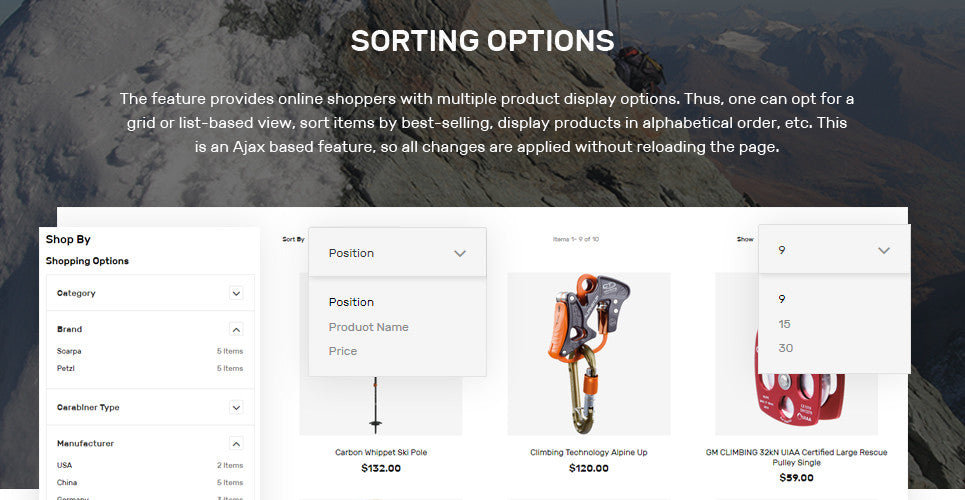 Travel Supplies Store Magento 2 Website Design - GoWebBaby.Com