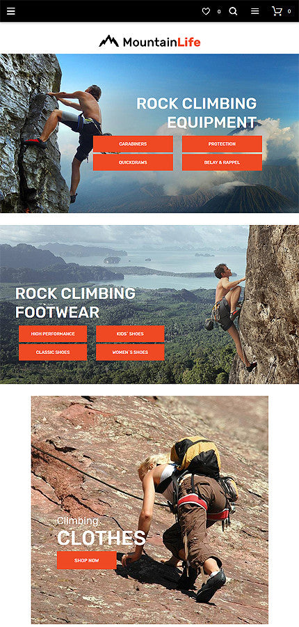 Travel Supplies Store Magento 2 Website Design - GoWebBaby.Com