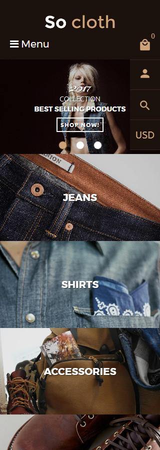 Clothing Products - Shopify Themes - GoWebBaby.Com