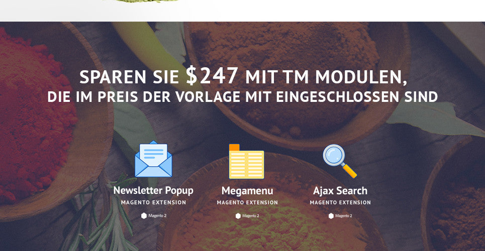 Spice Shop - Magento Website Design - GoWebBaby.Com