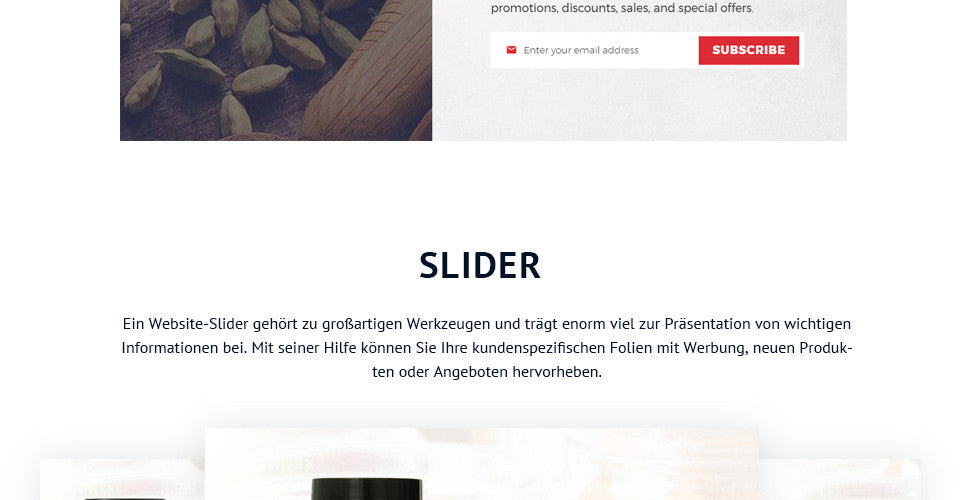 Spice Shop - Magento Website Design - GoWebBaby.Com