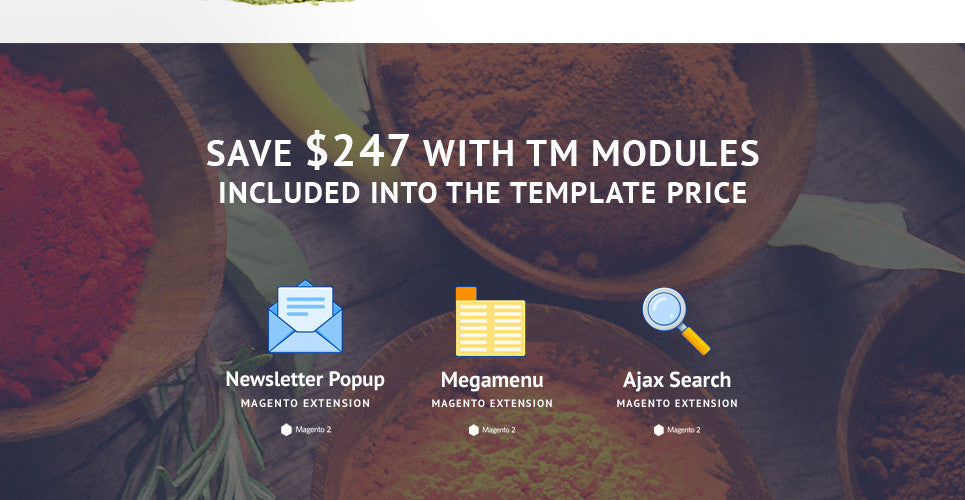 Spice Shop - Magento Website Design - GoWebBaby.Com