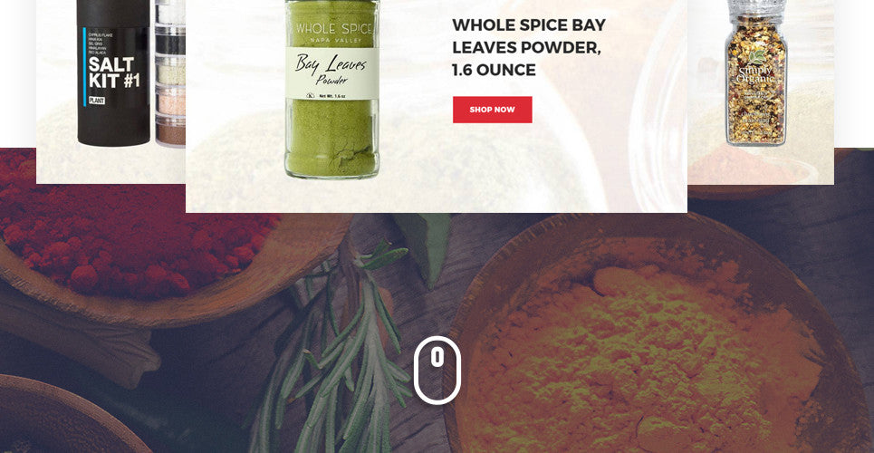 Spice Shop - Magento Website Design - GoWebBaby.Com