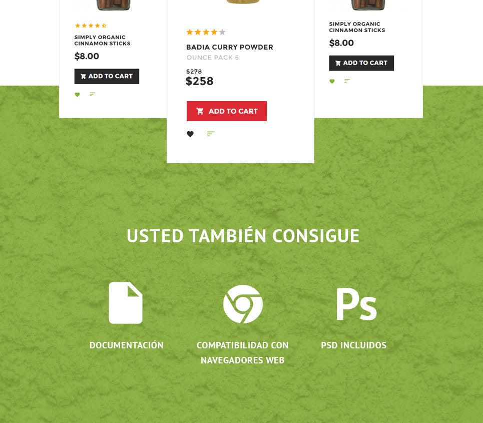 Spice Shop - Magento Website Design - GoWebBaby.Com