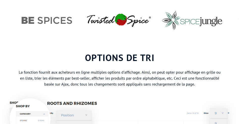 Spice Shop - Magento Website Design - GoWebBaby.Com