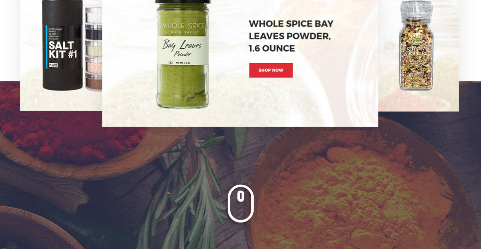 Spice Shop - Magento Website Design - GoWebBaby.Com