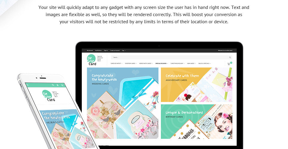 Gift Card Magento Website Design - GoWebBaby.Com