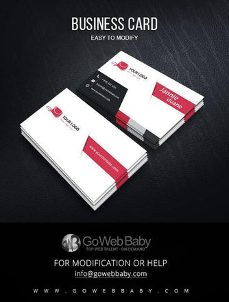 Business card for bag store - GoWebBaby.Com