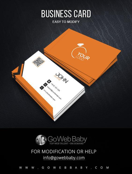 Feminine Jewelry Business Card For Website Marketing - GoWebBaby.Com