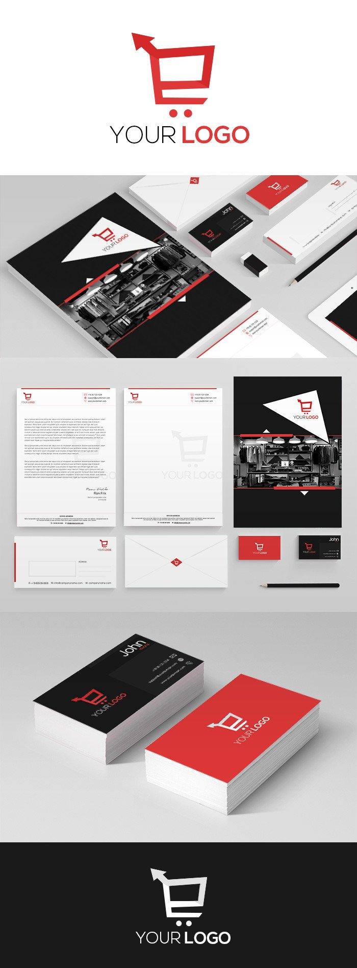 Fashion Corporate Kit For Website Marketing - GoWebBaby.Com