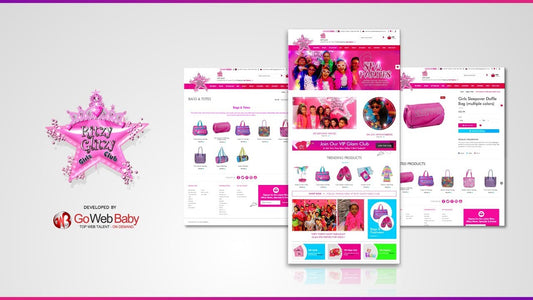 Spa Party Web Template Designed By Store GoWebBaby