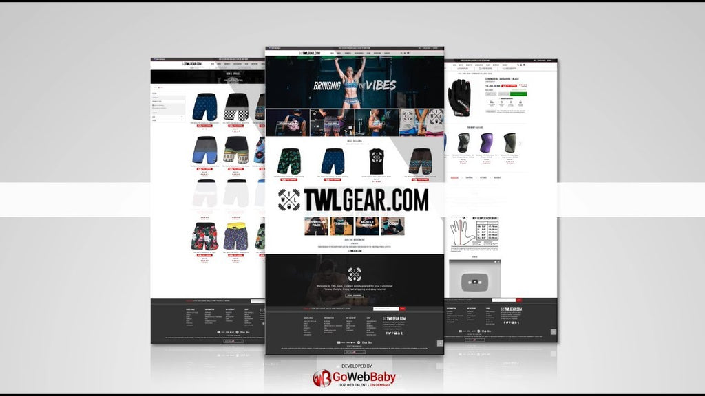 Fitness Store Design - Shopify