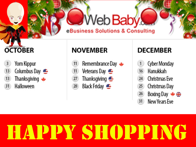 How to plan Ecommerce Website Holiday Season Sales to increase Profits? - GoWebBaby.Com