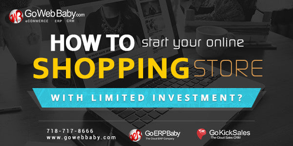 How to start your online shopping store with limited investment?